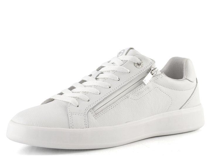 Tamaris bílé tenisky se zipem 1-23709-44