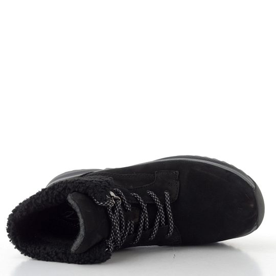 Gabor Rollingsoft šněrovací kožený kotník black 0802.02.001