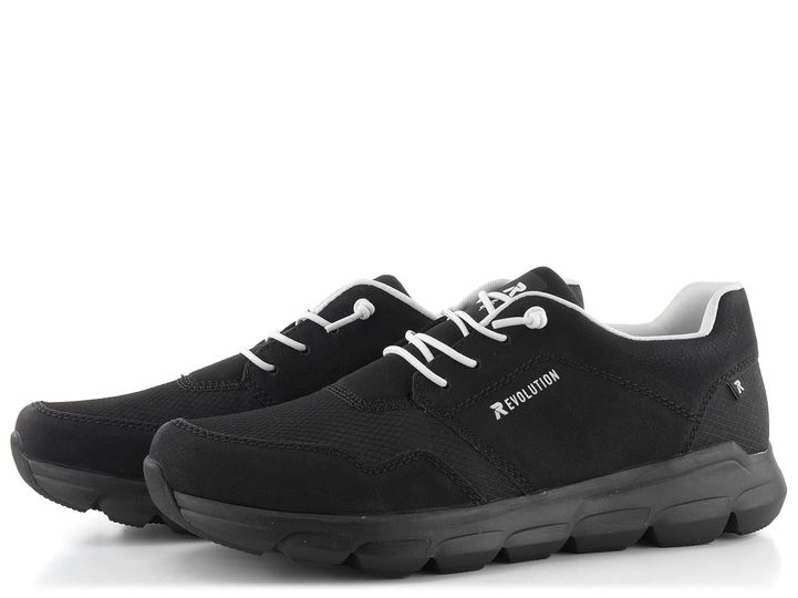 Rieker Revolution pánske nazúvacie tenisky čierne 07811-00