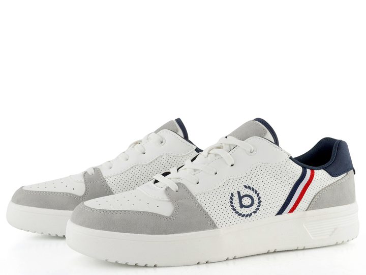 Bugatti pánské tenisky šedo-bílé 325-AQU02-5550