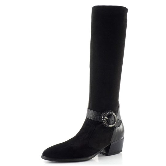 Hispanitas kozačky na podpatku Verona black PHI254257