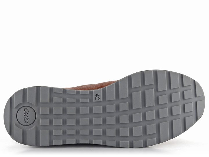 Ara širší pánské tenisky kožené Matteo cognac, blau 11-24505-14