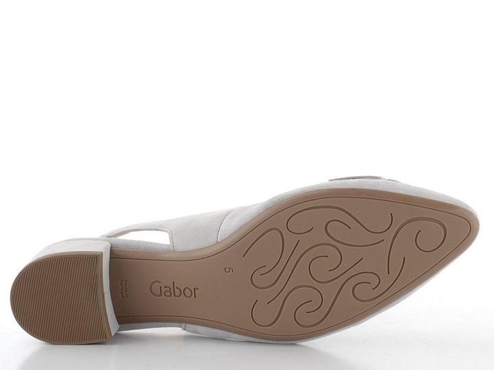 Gabor lodičky s voľnou pätou Lightgrey 61.521.19
