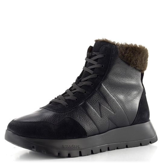 Wonders šněrovací kotník negro/yukon A-2497-Y