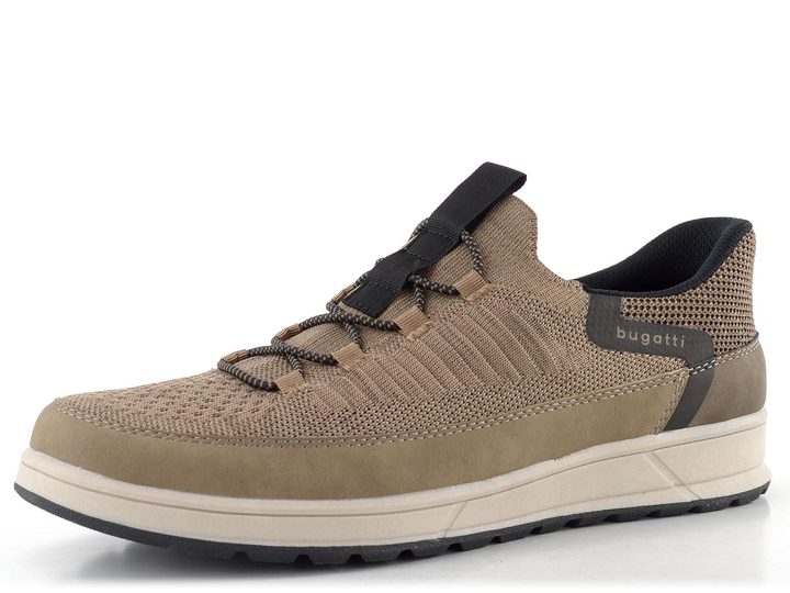 Bugatti prozouvací pánské tenisky taupe 335-AFB6B-6900