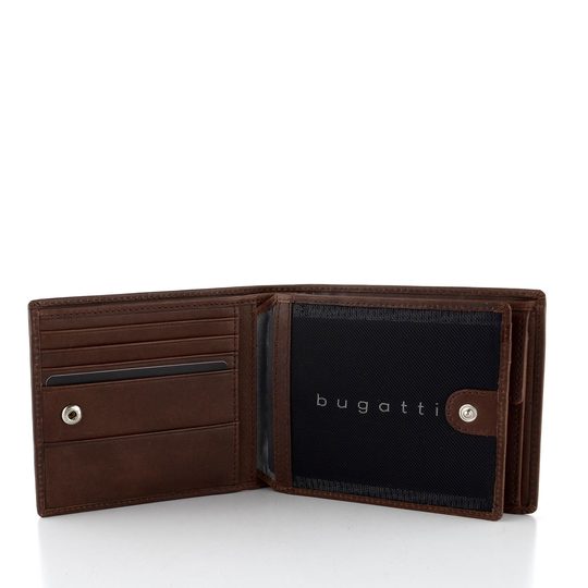Bugatti pánská peněženka Brown 49217802