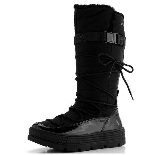 Tamaris kozačky/sněhule Black 1-26657-41