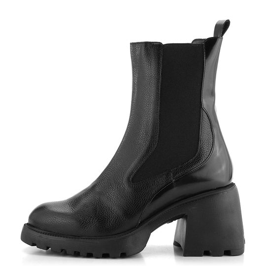 Wonders chelsea členková obuv na podpätku Negro G-6705