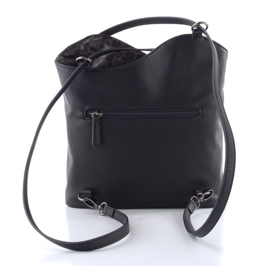 Rieker kabelka na rameno/batoh černá/zvířecí vzor H1025-01