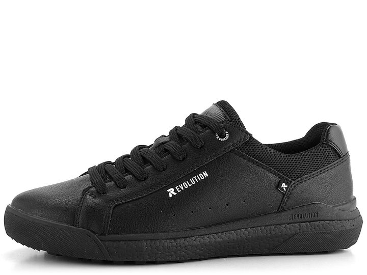 Rieker Revolution pánske čierne sneakers U1100-00