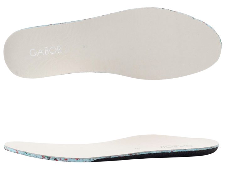 Gabor kožené tenisky oak/weiss/puder 83.300.12