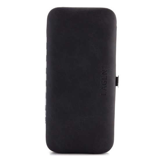 Manikúra s kvalitními nástroji a kovovým rámečkem černá 70098