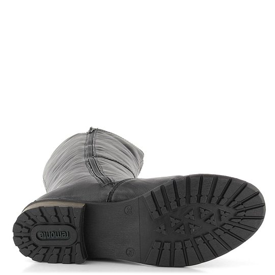 Remonte čižmy vario XL čierne R3370-01