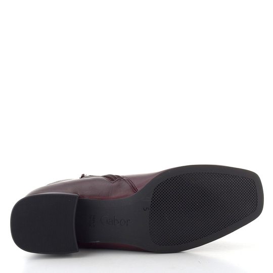 Gabor kotník na podpatku bordo 75.670.25