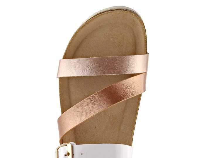 Ara dámské pantofle Bali Platin/Gold/Weiss 15-17212-15