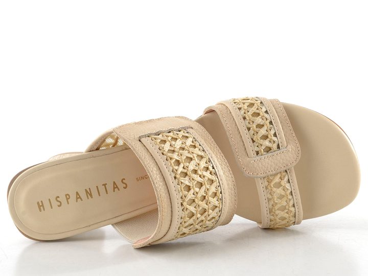 Hispanitas pantofle na podpatku Orquideas Panna/Butter RHV264747
