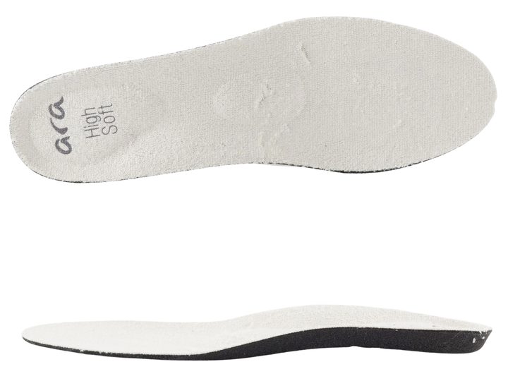 Ara širší šněrovací polobotky na klínu Zürich shell/cream/beach 12-50601-09