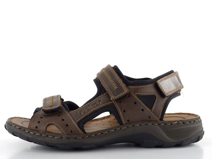 Rieker pánske sandále hnedé 26061-25
