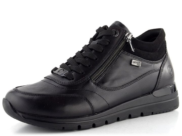 Remonte tenisky se zipem a membránou černé R6775-00
