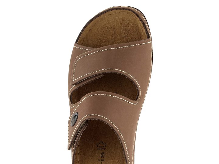 Tamaris fuzbetové pantofle Taupe 1-27510-41