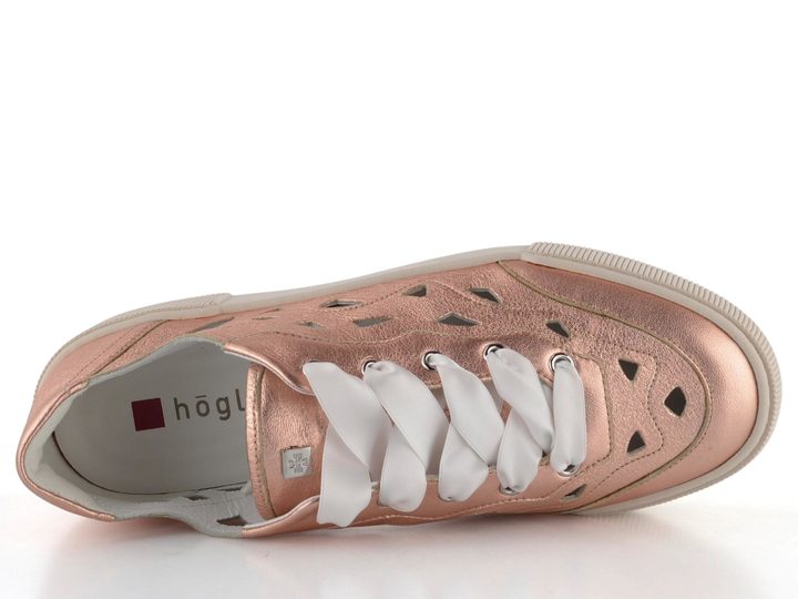 Högl luxusné metalické tenisky na platforme Sunrise  9-103641