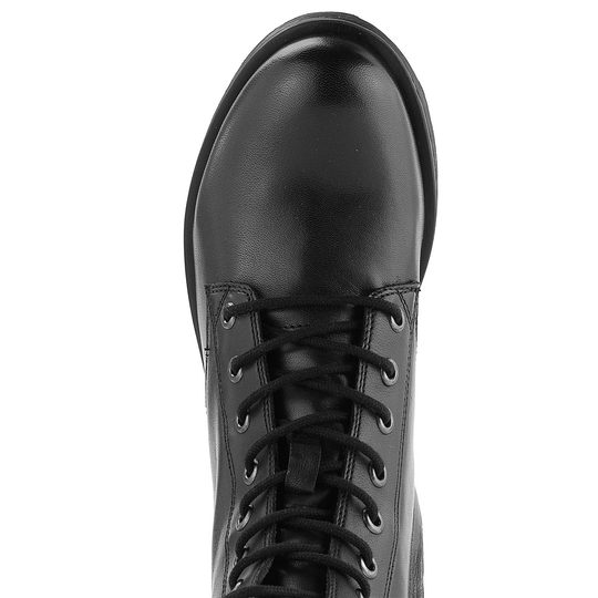 Geox kotník šněrovací Rawelle černý D046RA000TUC9999