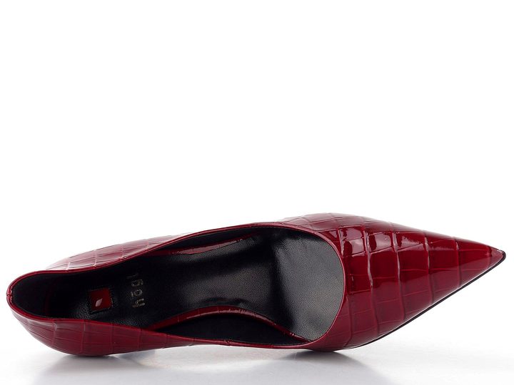 Högl lakované lodičky cabernet 0-117707-4400