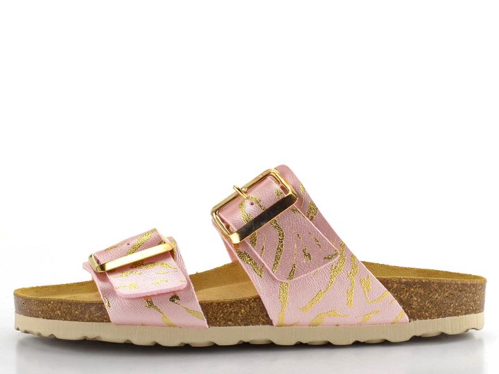 BIO Life pantofle fuzbetové růžové 2011.70 Pisa/817