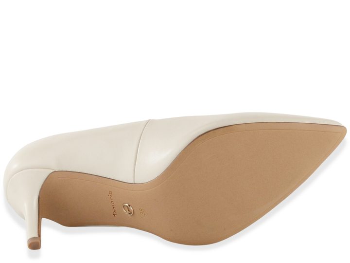 Tamaris lodičky na ihličkovom podpätku Ivory 1-22421-20