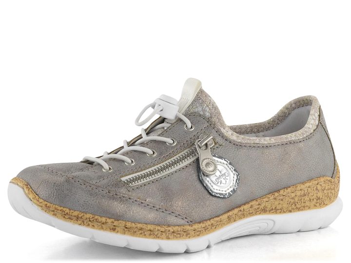 Rieker nazúvacie poltopánky šedé N4263-40