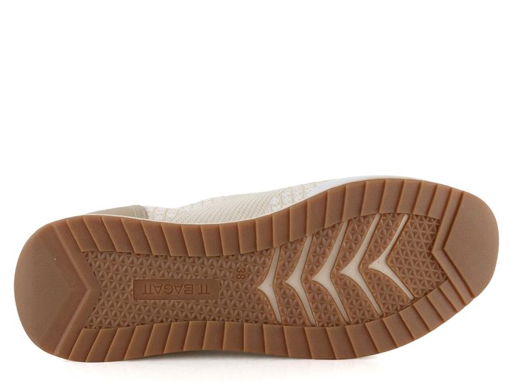 TT.BAGATT prozouvací tenisky bílé/béžové D31-ARA60-6955