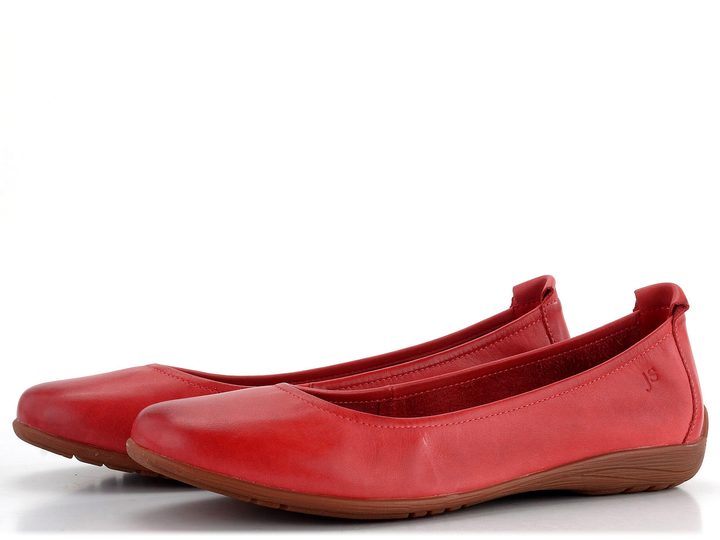 Josef Seibel červené ležérne balerínky 74801133