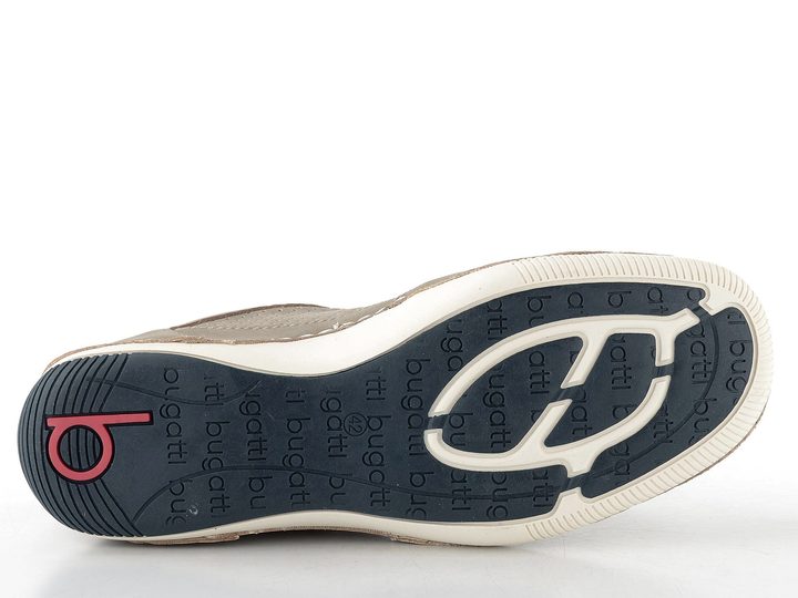 Bugatti béžové kombinované polobotky 321-48010-5000