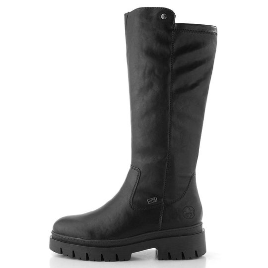 Rieker černé kozačky s membránou Z9490-00