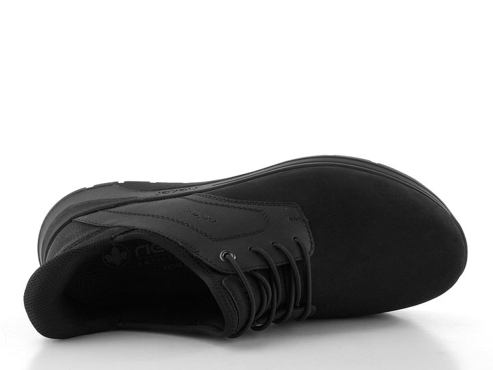 Rieker pánske poltopánky čierne 39659-00