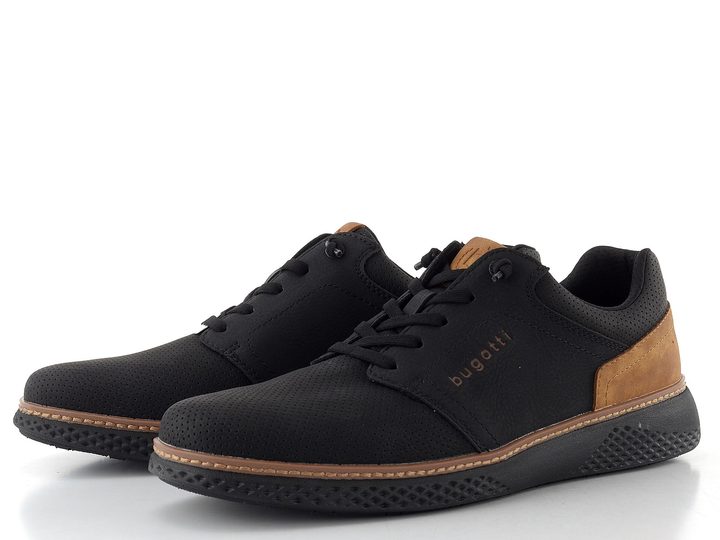 Bugatti pánské polobotky černé 333-76312-5000