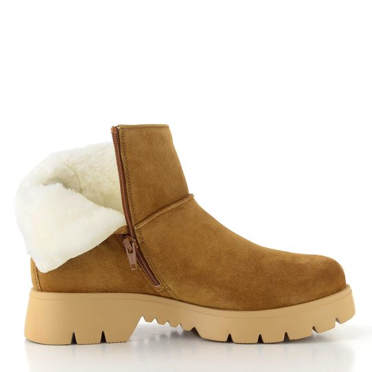 Högl semišový kotník na robustní podešvi camel 0-102502-1100