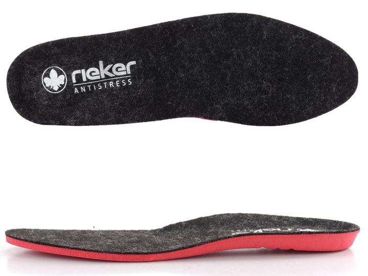 Rieker šněrovací kotník s membránou červený 74247-35