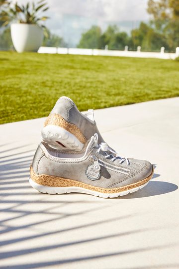 Rieker nazúvacie poltopánky šedé N4263-40