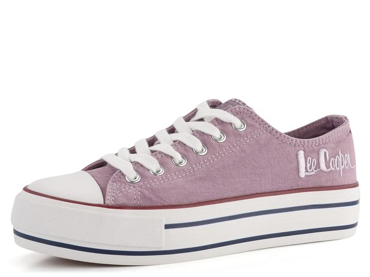 Lee Cooper tenisky na platforme fialové LCW-24-31-2219LB