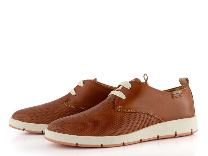Pikolinos šněrovací polobotky Madrid Brandy W8A-4877C1