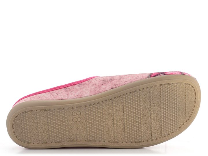 Inblu domácí pantofle s plnou špičkou a obrázkem Rosa GF000018