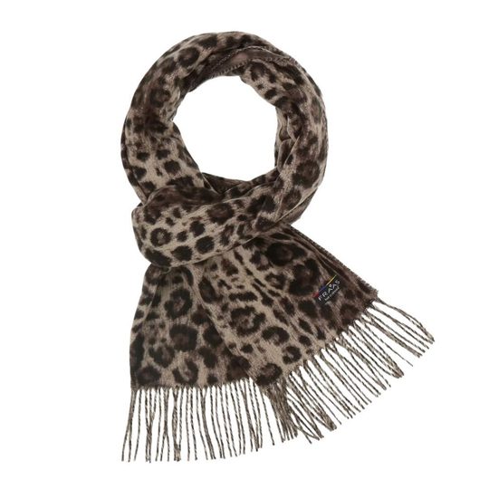 Fraas kašminkový šál s leopardím vzorem 625353-860