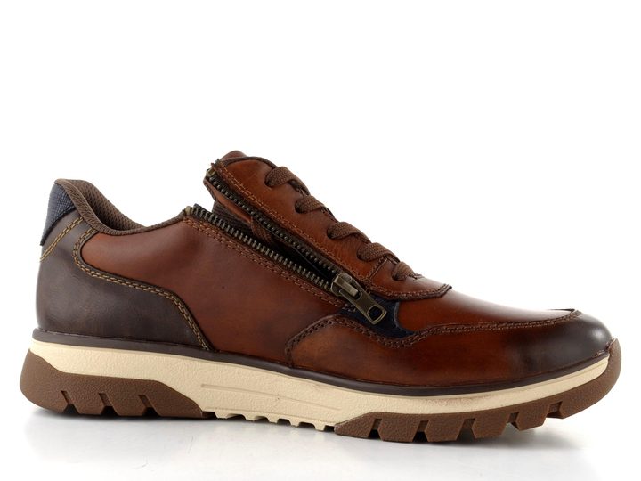 Rieker pánske šnurovacie poltopánky hnedé B9301-25