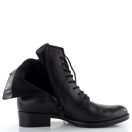 Gabor šnurovacia členková obuv čierna 51.602.27