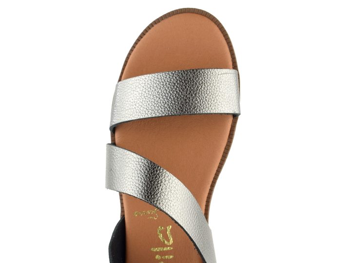 Marila metalické sandály Ash Grab. Lam. Acero