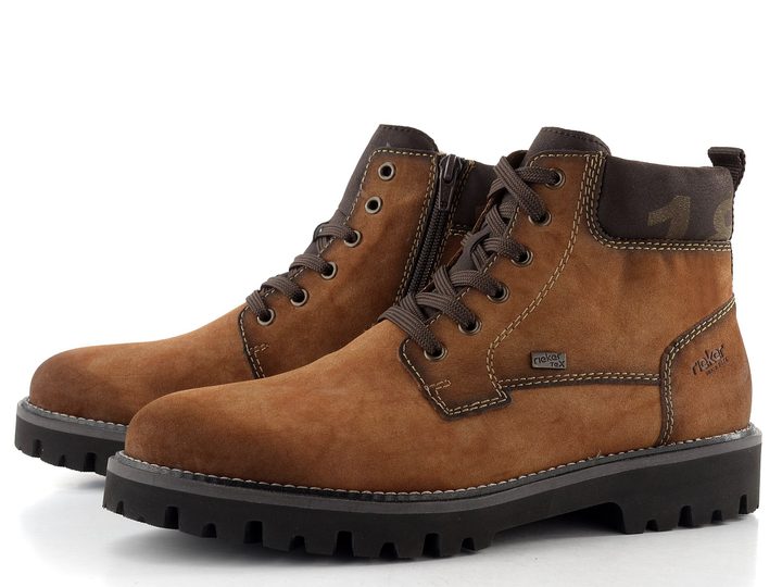 Rieker pánský pohorkový kotník s membránou hnědý 30440-24