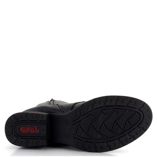 Rieker šněrovací kotník černý Z9501-00