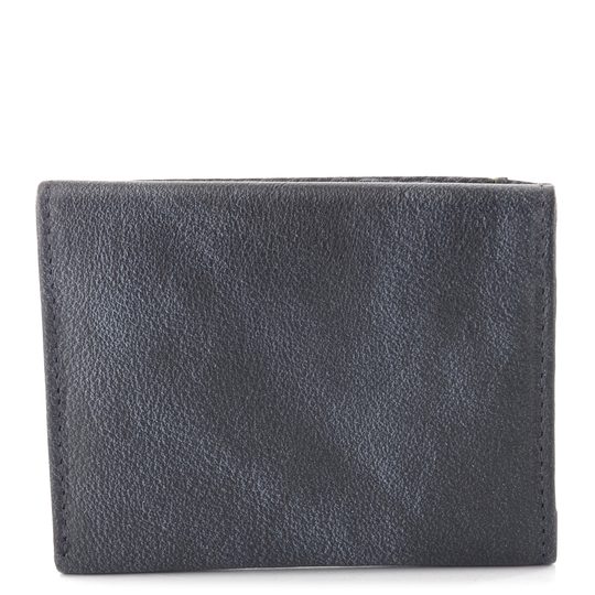 Malá kožená peněženka s kapsičkou na mince šedá W-2031/R