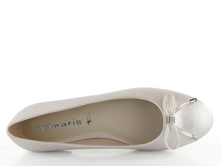 Tamaris baleríny s mašličkou Pearl 1-22105-44